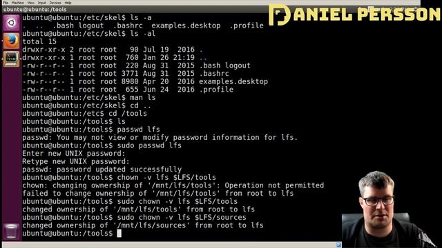 Linux by example - Create new user смотреть онлайн