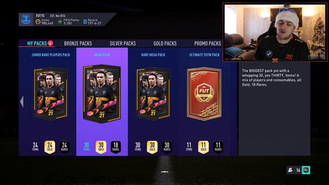 I PACKED AN ICON!! MY 30-0 FUT CHAMPIONS REWARDS!! FIFA 21 смотреть онлайн