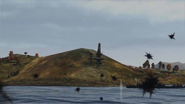 Kamikaze B-25 特攻隊 at War Thunder Simulator Battles смотреть онлайн
