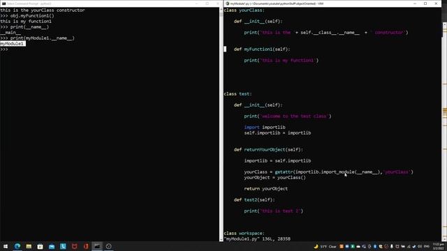 pythonStuff - templateFile explanation part 1 dynamic imports смотреть онлайн