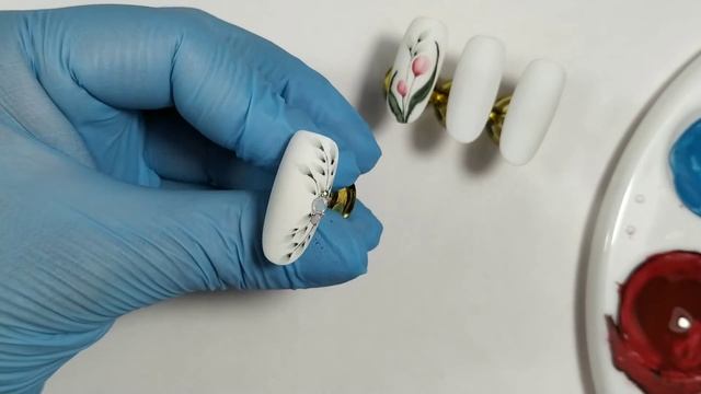 Дизайны Акварельными красками. Легко и просто. Акварель на ногтях. смотреть онлайн