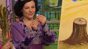 146 Давайте рисовать! Улитка на пеньке