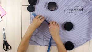 Пошив юбки-гофре. Часть 1. Раскрой юбки