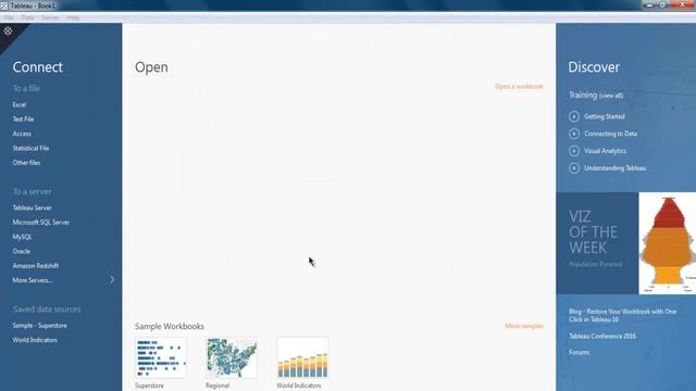 Tableau Desktop Import Text File смотреть онлайн