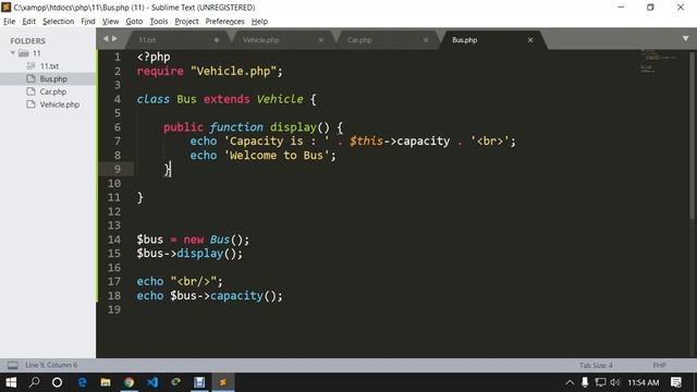 OOP to Laravel# 13 PHP Inheritance, Method Overriding In Bangla смотреть онлайн