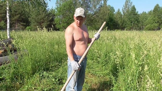 Как правильно косить обычной косой. Как косить косой смотреть онлайн