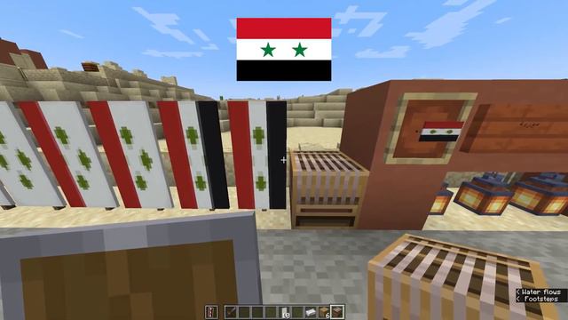Minecraft: Syrian banner tutorial | How to make the flag of Syria as a banner in Minecraft смотреть онлайн