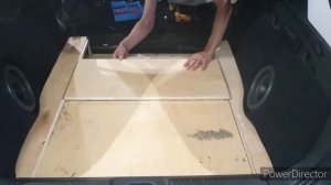 Lada vesta sw cross/фальшпол на vesta sw/ровный пол на весте