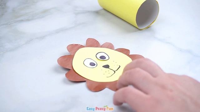 Paper Roll Lion Craft – Toilet Paper Roll Crafts for Kids смотреть онлайн