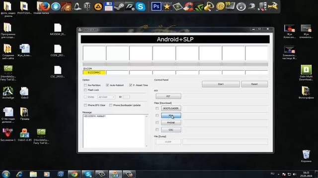 Установка 3-х файловой прошивки на Samsung GT-I9100 Galaxy S II смотреть онлайн