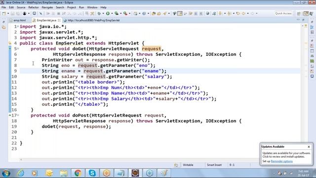 Advance Java Tutorial for Beginners | Session - 7 | Servlets - Part 3 | rajonlinetrainings смотреть онлайн