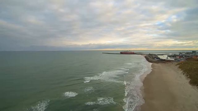 hirtshals - Denmark , Drone /quadcopter video. смотреть онлайн