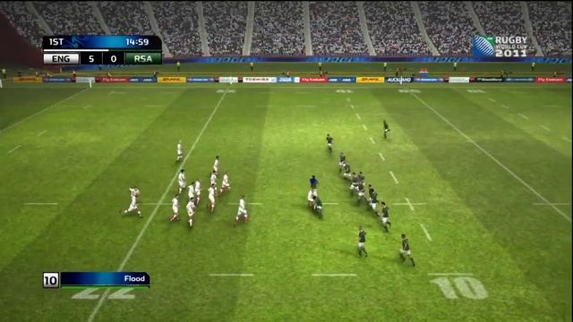 Rugby World Cup 2011 (game) Live Demo Playthrough! смотреть онлайн
