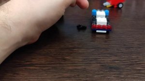 Полицейский УАЗ из Лего