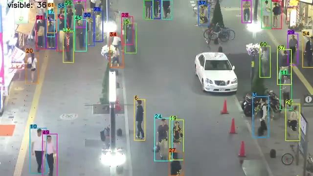 Real-Time Pedestrian Tracking смотреть онлайн