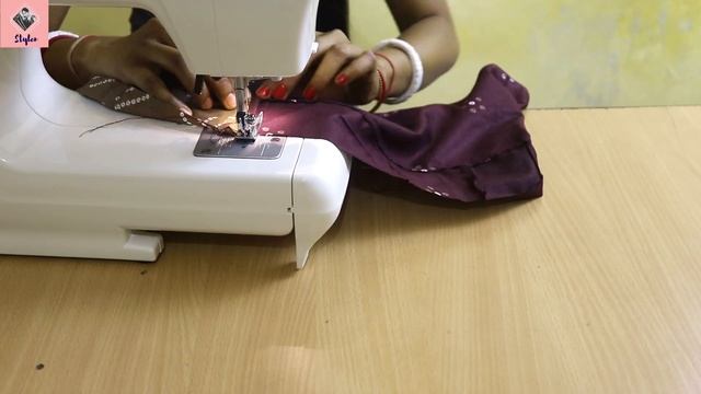 Border Vali Semi Patiala Salwar | Bottom Printed Salwar Cutting and stitching Easy Mathod | stylen смотреть онлайн