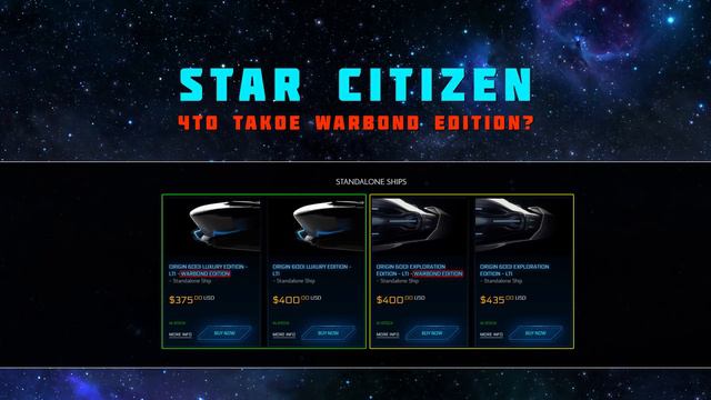 Star Citizen - Что такое Warbond Edition смотреть онлайн