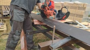 Изготовление закладной для откатных ворот