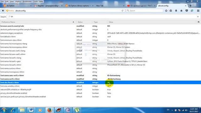 How to change small font size (khmer) in Mozilla Firefox to normal font. смотреть онлайн