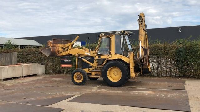 Caterpillar 428 (1987) Backhoe Loader Demonstration