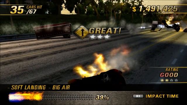 Burnout Revenge PS2 Beta 7/14/05 - Crash of the Titans смотреть онлайн