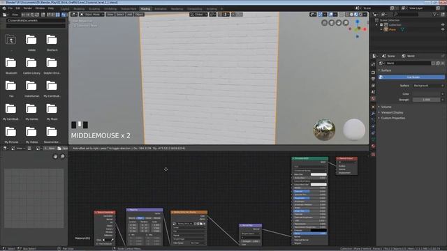 Graffiti Brick Wall Tutorial Blender: Level 1 смотреть онлайн