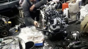 Субару форестер замена двигателя часть 1