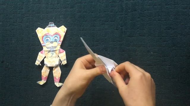 How to make a origami Glamrock Freddy from Fnaf Security breach смотреть онлайн