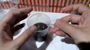 Кристаллы из железного купороса и fail из поваренной соли