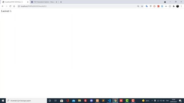 Miras alma ve Protected | PHP'DE OOP #7 смотреть онлайн