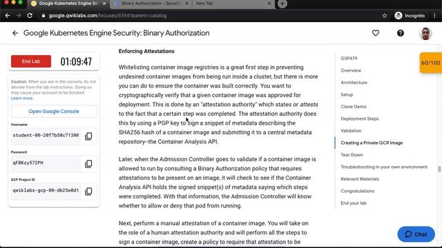 Qwiklabs Google Kubernetes Engine Security Binary Authorization GSP479 смотреть онлайн
