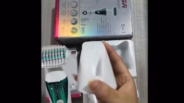 Эпилятор женский, эпилятор, эпилятор VGR V-720 5в1 смотреть онлайн