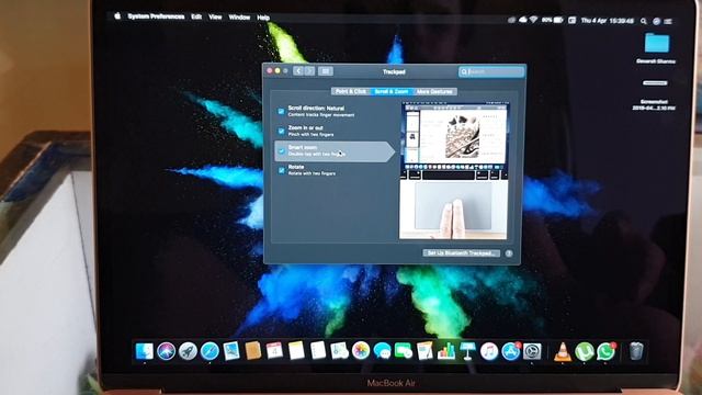 Trackpad Specifications In MacBook Air 2018