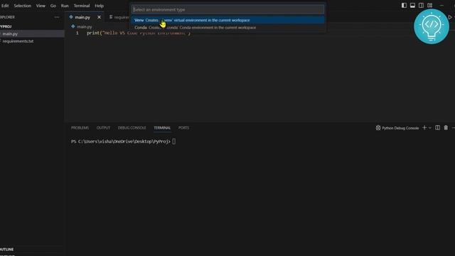 Add Python Environment in Visual Studio (2023) смотреть онлайн