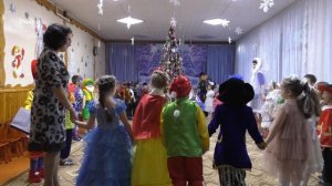 В лесу родилась елочка. Новогодний утренник «Волшебные часы».