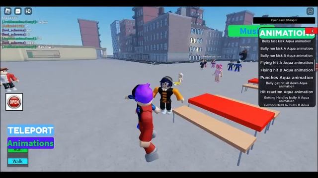 ROBLOX Bully Story aqua animation (just for fun) смотреть онлайн