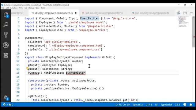 Angular delete form смотреть онлайн