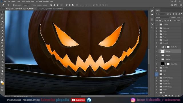 Halloween Fantasy | Photo Manipulation | October Special | Photoshop Tutorial смотреть онлайн