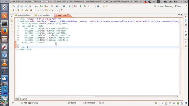 Curso de Java Web - Sesión Nro.1.2 - Configuración Welcome-file y Errores 404, 500 смотреть онлайн