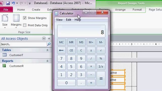 Using Columns in Microsoft Access Reports смотреть онлайн