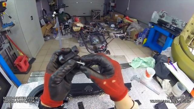 ВОССТАНОВЛЕНИЕ КОЖУХА ЦЕПИ ЧЕЗЕТ 350 CEZET MVT#59 смотреть онлайн