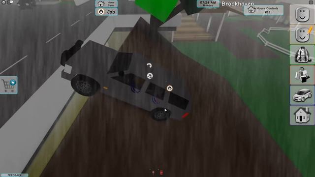 ЙОШИ ЕЗДИТ НА МНЕ! Roblox Brookhaven смотреть онлайн
