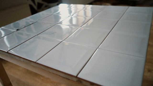 обновляем мебель из IKEA - стол из плитки - DIY смотреть онлайн