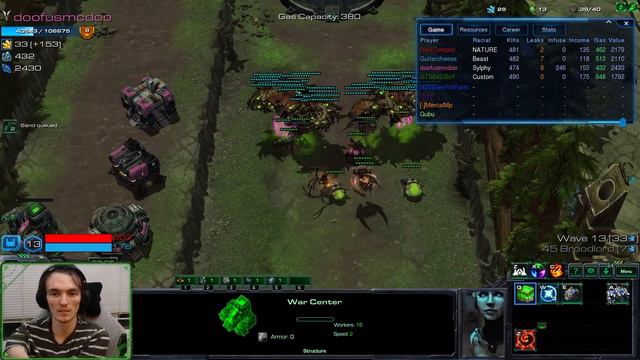 Squadron Tower Defense : Best Sylphy Build I've Ever Done : 2022 Starcraft 2 Gameplay смотреть онлайн