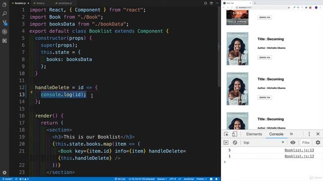 36 - React Basics Tutorial Continued - Passing Methods to Children Components to Work with State смотреть онлайн