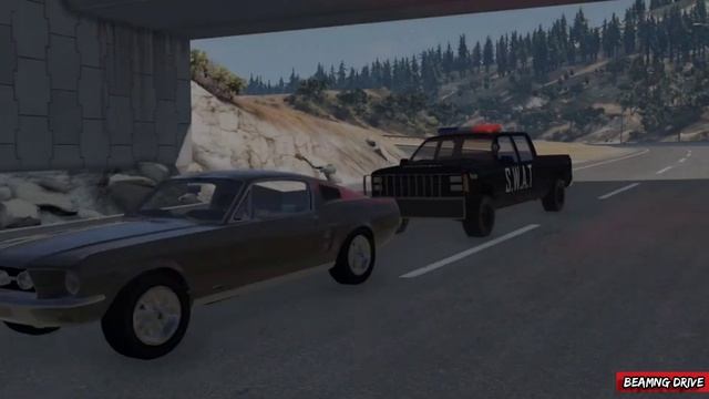 Cars Vs Bollards #34 - BeamNG.drive