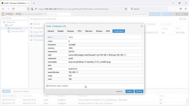 142# Créer, configurer et gérer des conteneurs LXC sous Proxmox VE смотреть онлайн