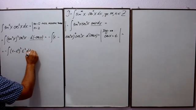 Интегрирование тригонометрических функций (часть 11). Высшая математика. смотреть онлайн