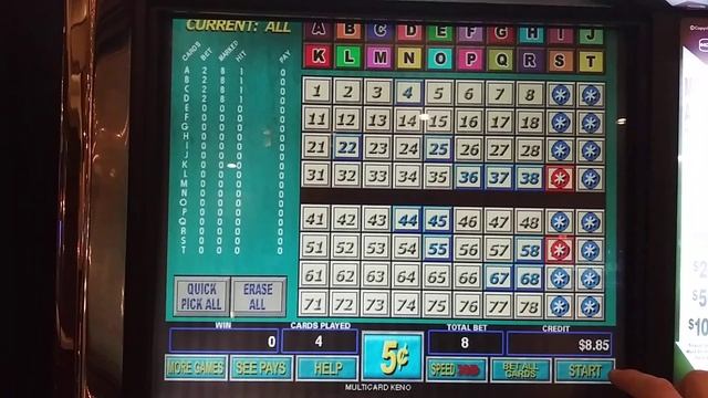 Multi-Card Keno: Live Play 2. 6-11-20 смотреть онлайн