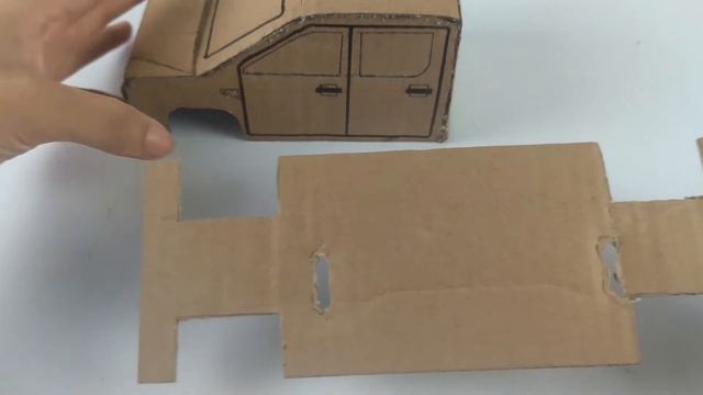 Wuling expedition pickup truck from Cardboard（五菱征途） смотреть онлайн